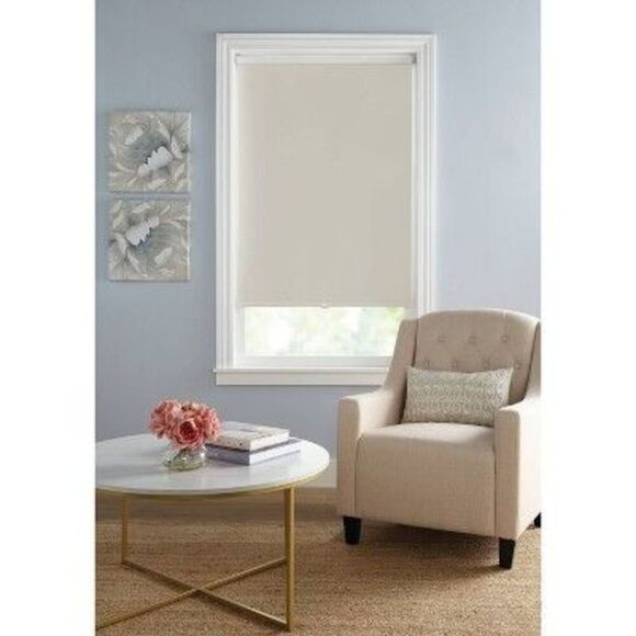Open Box - Lumi Home Furnishings - 1pc 27"x72" Blackout Roller Window Shad Gray - Picture 1 of 3